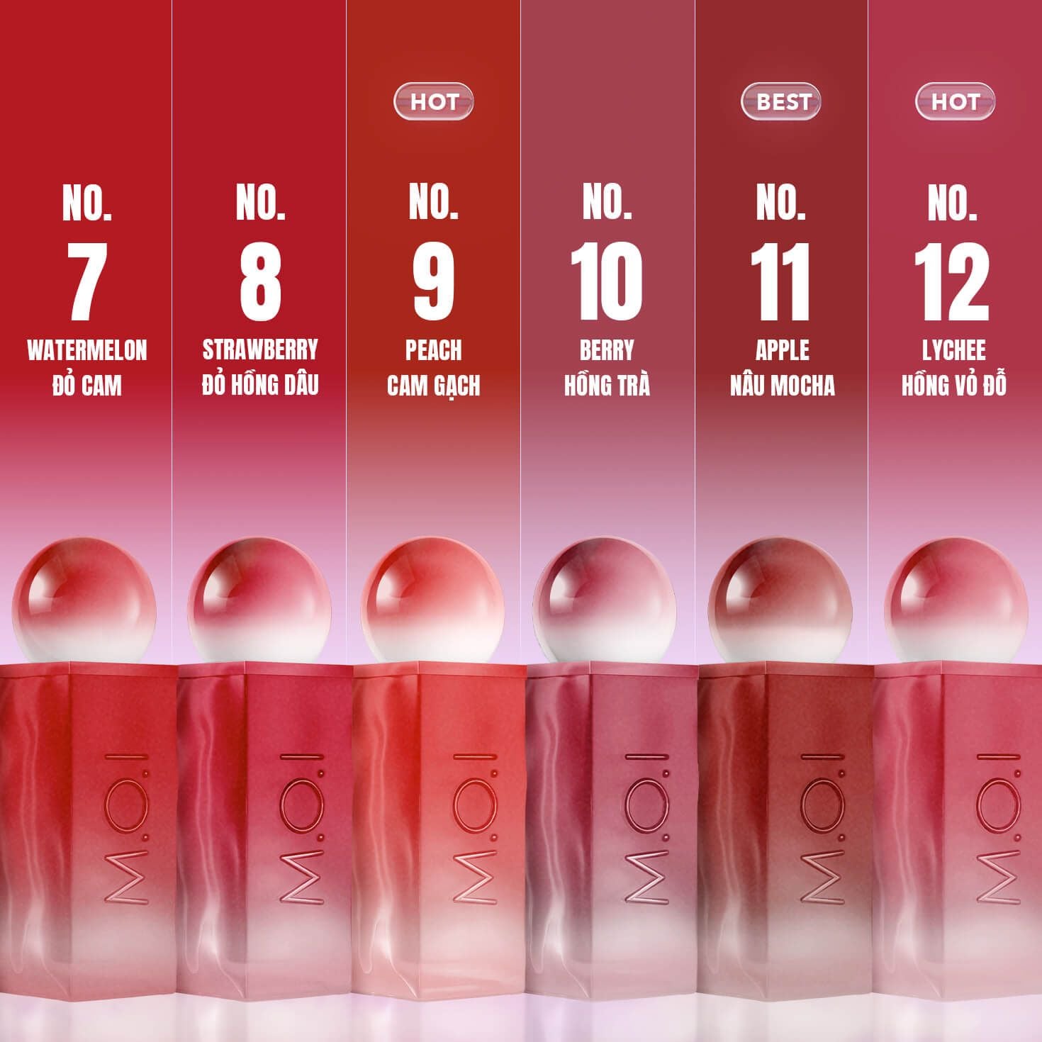  Bộ Đôi Má Hồng Sữa Và Son Tint Lì Cotton Candy 