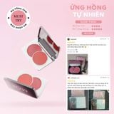  Má Hồng Kem 2 Màu M.O.I Dual Cream Blusher 
