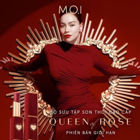  Bộ Đôi Son Thỏi Cao Cấp Queen Of Rose Phiên Bản Giới Hạn Và Chì Kẻ Viền Môi Đa Năng [HSD: 08.2026] 