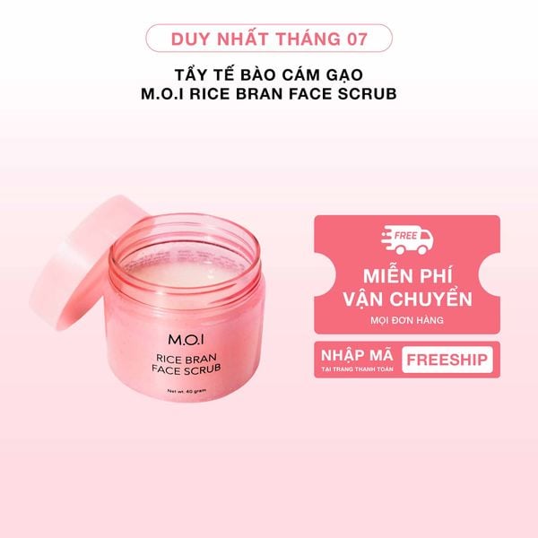 Tẩy Tế Bào Chết Cám Gạo By M.O.I 40g
