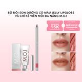  Bộ Đôi Son Dưỡng Có Màu Jelly Lipgloss M.O.I Và Chì Kẻ Viền Môi Đa Năng M.O.I 
