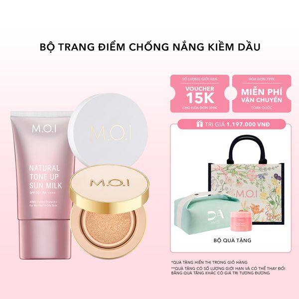 Bộ Trang Điểm Chống Nắng Kiềm Dầu