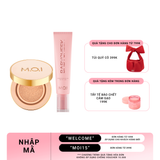  Bộ Đôi Phấn Nước M.O.I Premium Baby Skin Cushion Và Má Hồng Sữa Baby Cheek 