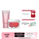  Bộ Đôi Kem Chống Nắng Nâng Tông Tự Nhiên M.O.I 40ml Và Má Hồng Kem 2 Màu 