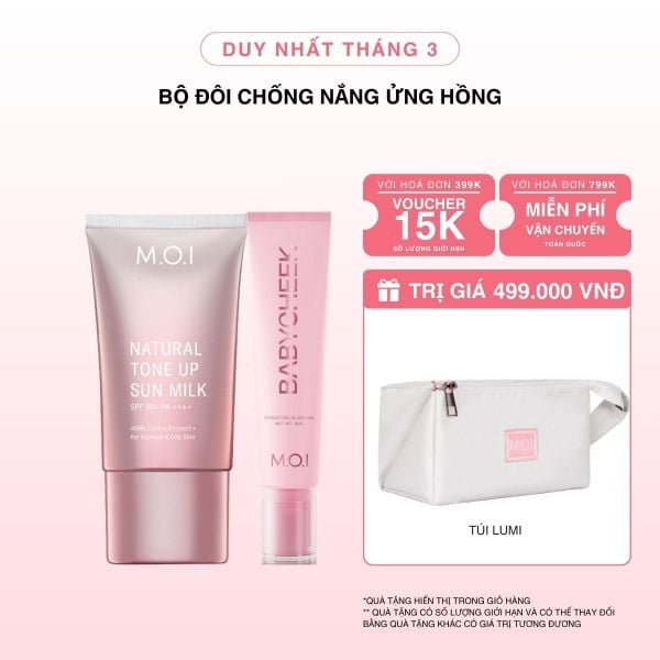 Bộ Đôi Chống Nắng Ửng Hồng