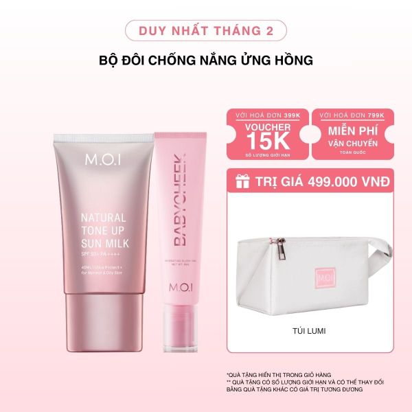 Bộ Đôi Chống Nắng Ửng Hồng