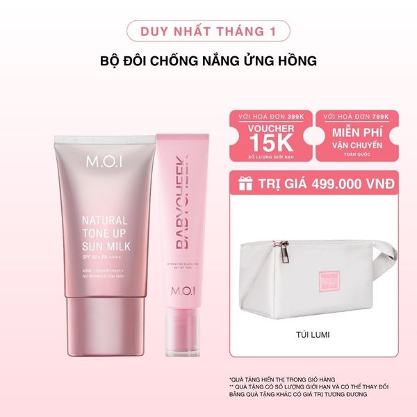 Bộ Đôi Chống Nắng Ửng Hồng