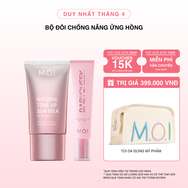 Bộ Đôi Chống Nắng Ửng Hồng