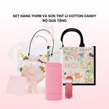  Set Nàng Thơm Và Son Tint Lì Cotton Candy 