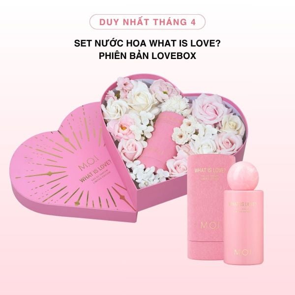 Set Nước Hoa Cao Cấp What Is Love? 50ml Phiên Bản LoveBox