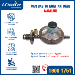 Van gas Namilux (van dùng bình xám)