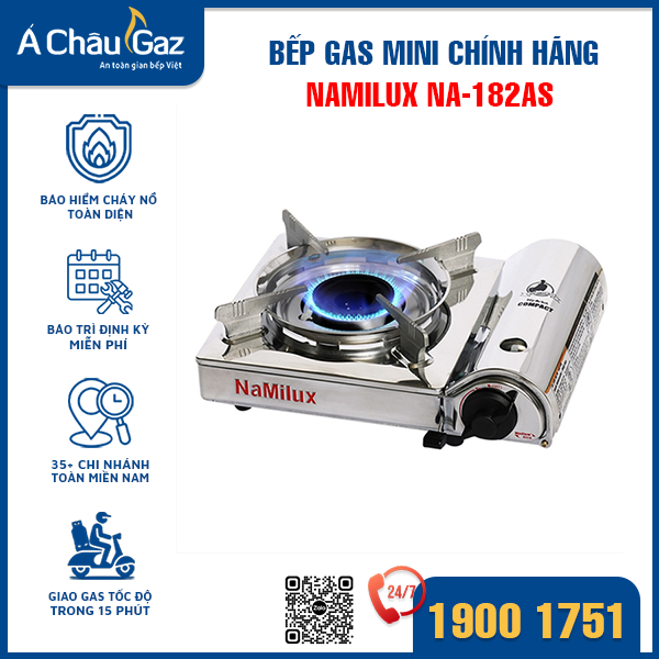 Bếp gas mini Namilux NA-182AS - Chính hãng