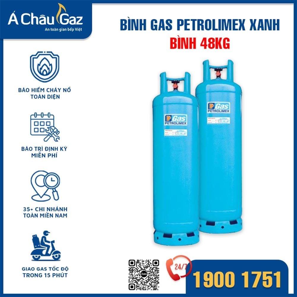 Gas Petrolimex Xanh 48 Kg