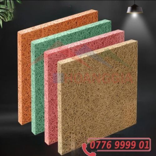Báo Giá Tấm Len Gỗ Tiêu Âm Chống Cháy Trang Trí