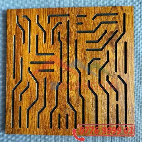 Gỗ + Mút Tiêu Âm 40x40 Mã 07 Có Keo Dán