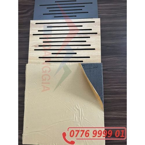 Gỗ + Mút Tiêu Âm 40x40 Mã 01 Có Keo Dán