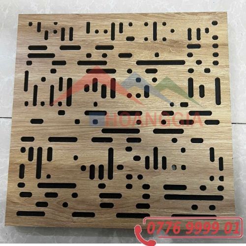 Gỗ + Mút Tiêu Âm 40x40 Mã 10 Có Keo Dán