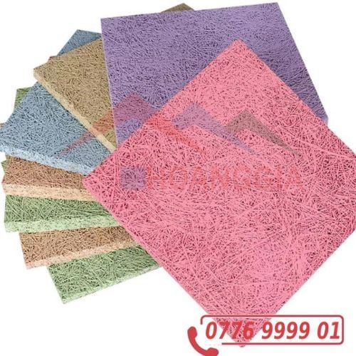 Báo Giá Tấm Len Gỗ Tiêu Âm Chống Cháy Trang Trí