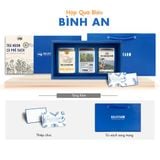  Hộp Quà Bình An (Cà Phê Phin 250g - Trà Lài 110g - Trà Xanh 110g) 