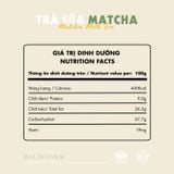  Trà Sữa Matcha Latte DalatFarm - Hộp 240g (12 túi x 20g) 