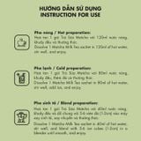  Trà Sữa Matcha Latte DalatFarm - Hộp 240g (12 túi x 20g) 