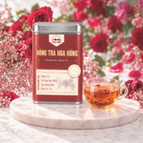  Hồng Trà Hoa Hồng DalatFarm - Hộp 100 g 
