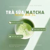  Trà Sữa Matcha Latte DalatFarm - Hộp 240g (12 túi x 20g) 