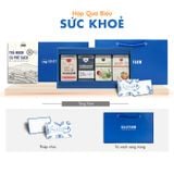  Hộp Quà Sức Khoẻ (Trà Oolong - Trà Sen - Mứt Vỏ Bưởi Chanh Dây - Hạt Điều Rang Muối) 