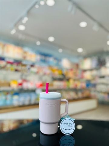 Cốc tập uống My 1st Tumbler Infantino - Màu hồng (6 tháng)