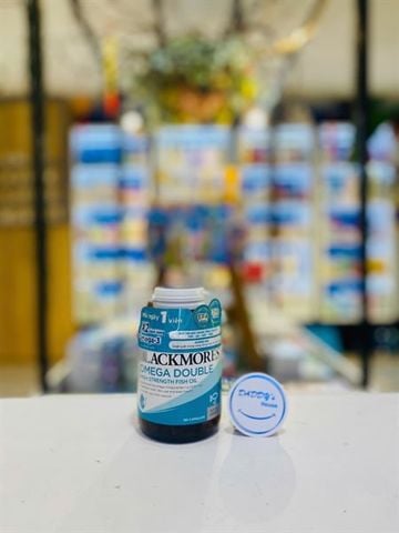 Viên uống Blackmores Omega Double High Strength Fish Oil bổ sung dầu cá - NK (90v)
