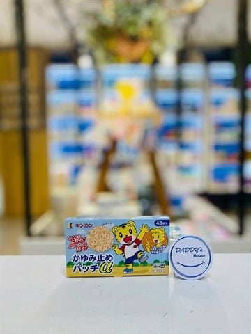 Miếng dán giảm ngứa vết muỗi/côn trùng đốt Kinkando Kinkan α (48 miếng)