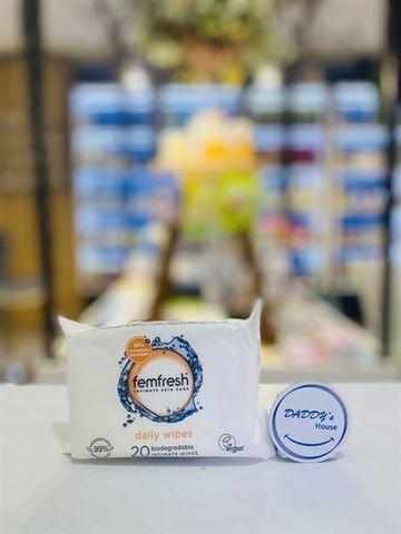 Khăn lau vệ sinh phụ nữ Femfresh - NĐ (20 tờ)