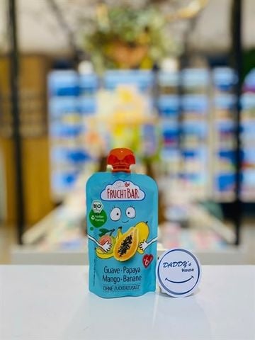 Đu đủ, xoài, chuối & ổi hữu cơ Fruchtbar 6th (100g)