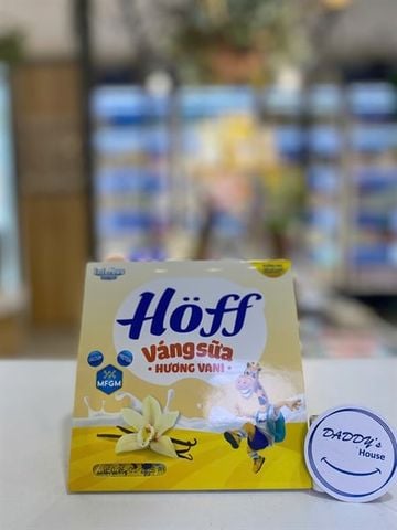 Váng sữa Hoff vị vani 6th (4 hộp x 55g)