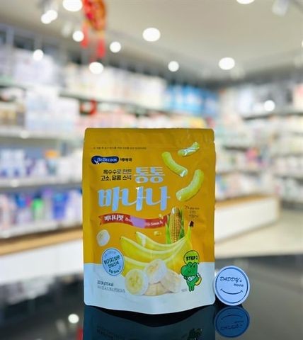 Bánh snack ngô Bebecook vị chuối (30g)