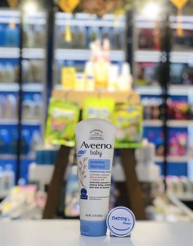 Kem dưỡng ẩm giảm khô, ngừa chàm Aveeno Baby Eczema - Usa - NĐ (206g)