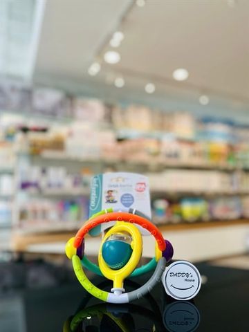 Gặm nướu kiêm đồ chơi bóng Orbit Rattle Infantino (6 tháng)