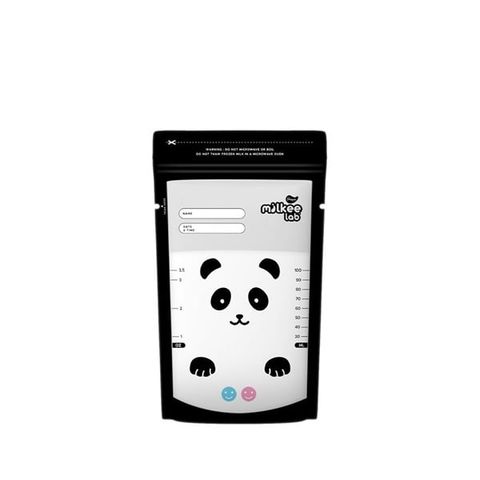 Túi trữ sữa cảm biến nhiệt Shapee 100ml - Panda (Hộp 25 Túi)