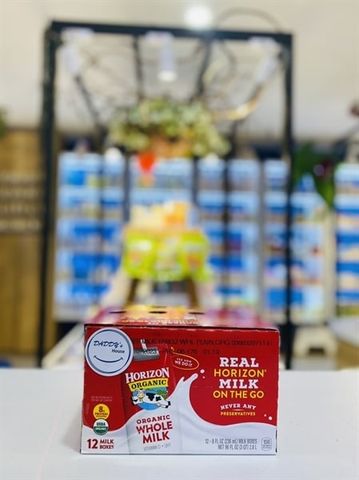 Sữa Horizon Whole Milk - CT (12 x 236ml)