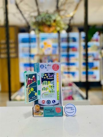 Đồ chơi điện thoại dạng sách lật mở - Phone & Book Learning Toy (6-36th)