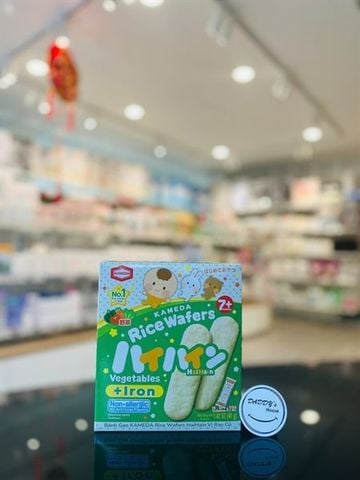 Bánh gạo Kameda Rice Wafers Haihain vị rau củ 7th (40g)