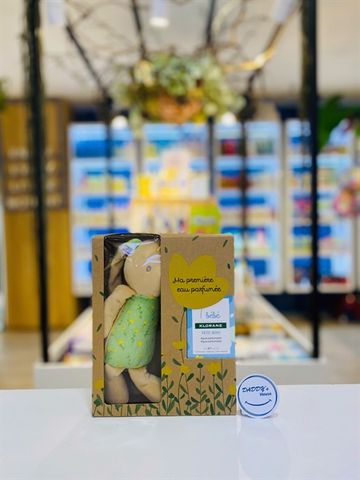 Set nước hoa & thỏ bông Klorane Bebe - NĐ (50ml)