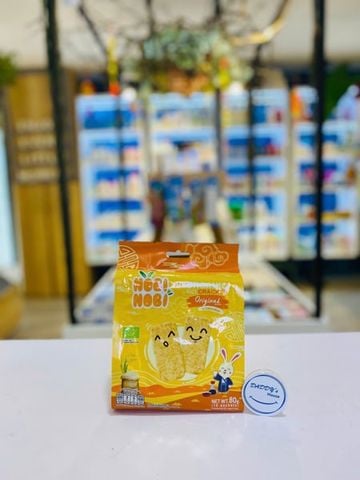 Bánh gạo hữu cơ Nobi Nobi vị truyền thống 18th (80g)