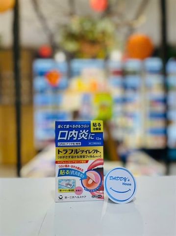 Dán nhiệt miệng Daiichi - Sankyo bé từ 5t (12 miếng)