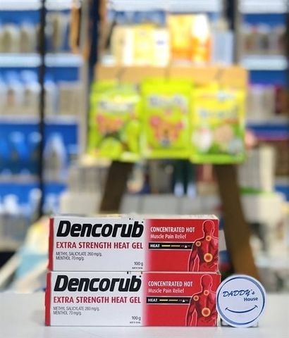 Gel giảm đau nóng Dencorub Extra Strength Heat - NĐ (100g)