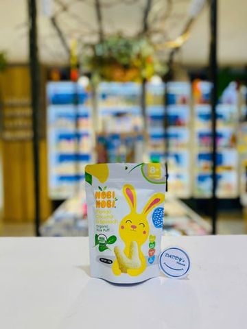 Bánh gạo hữu cơ Nobi Nobi vị xoài, dừa, rau bina 8th (15g)