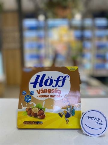 Váng sữa Hoff vị hạt dẻ 6th (4 hộp x 55g)