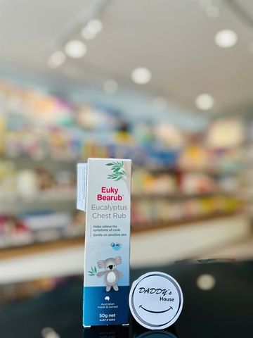 Kem thoa ấm ngực khuynh diệp Euky Bearub từ 12th - NĐ (50g)