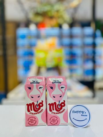 Sữa nước Devondale Moo vị dâu - NĐ (200ml)