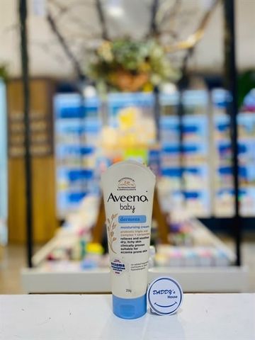 Kem dưỡng ẩm giảm khô, ngừa chàm Aveeno Baby Dermexa Moisturising Cream Aus - NĐ (206g)
